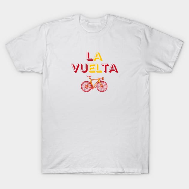 La Vuelta Cycling Shirt, La Vuelta Jersey, La Vuelta 2023, Vuelta Espana, T-Shirt by CyclingTees